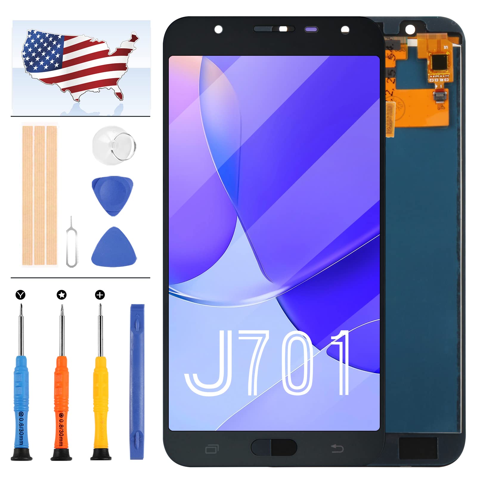 Amazon.com: for Samsung Galaxy J7 Neo 2017 Screen Replacement J7