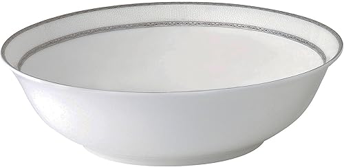 Miniatura 3 de Lorren Home Trends Juego de vajilla Arianna Collection de 57 piezas, color plateado