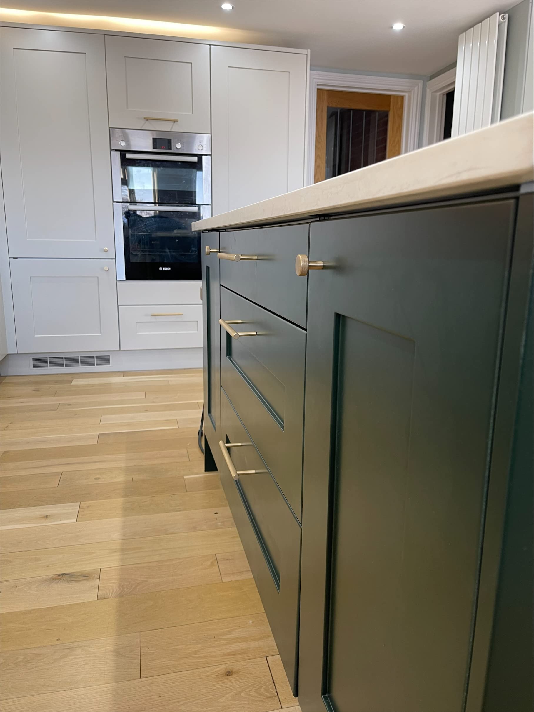 Poignées Et Boutons Moletés En Laiton Massif | Poignées De Cuisine | Meubles De Chambre à Coucher – Poignées D'armoire En Laiton Satiné (poignée Moletée 170 Mm