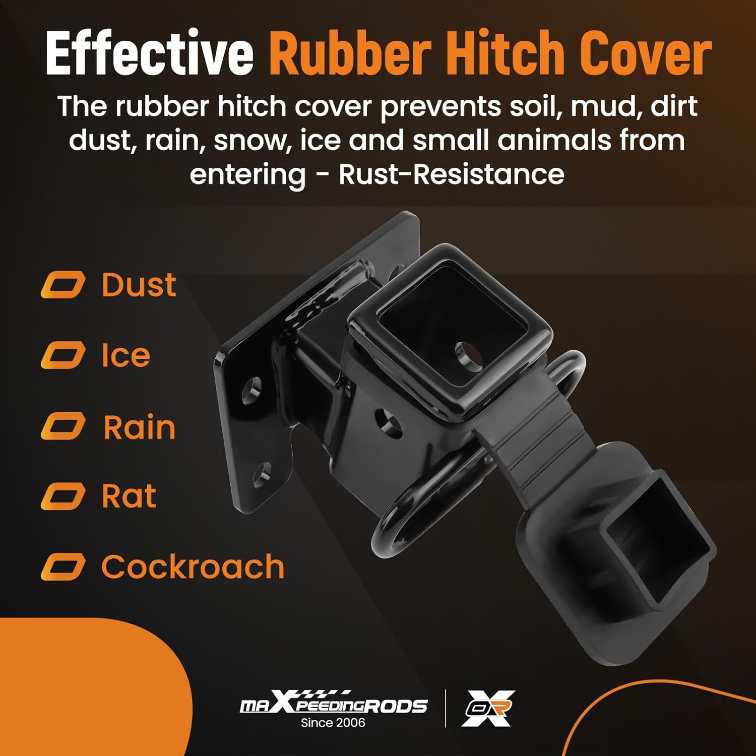 maXpeedingrods Class 3 Trailer Hitch, 2 Inch Receiver, Tow Hitch Receiver for Volkswagen ID.4 2021-2024