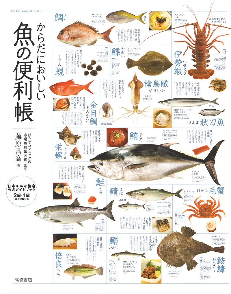 からだにおいしい魚の便利帳 便利帳シリーズ 藤原昌高 ぼうずコンニャクの市場魚貝類図鑑 主宰 本 通販 Amazon
