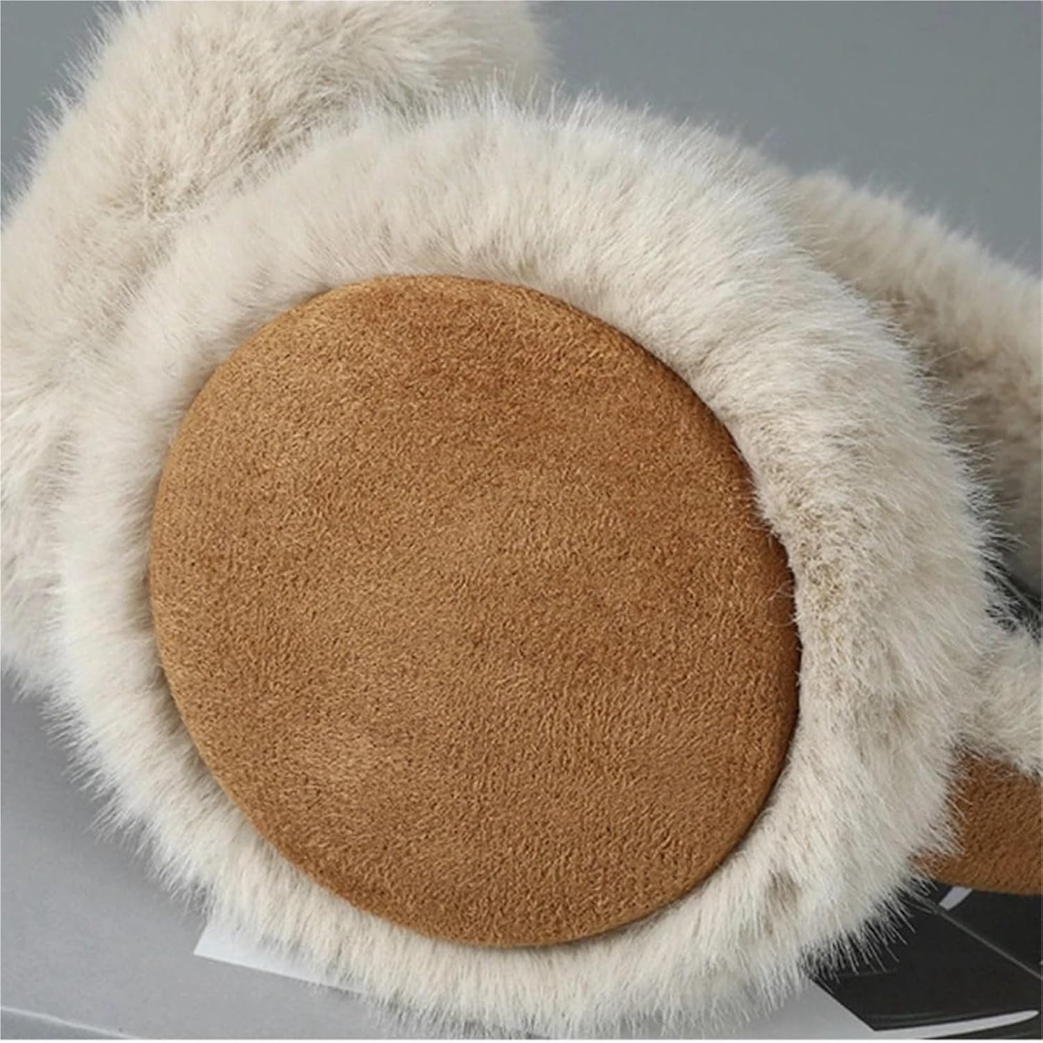 Earmuffs For Women 2 Pcs Winter Ear Warmer Foldable Earmuffs Fashion Cold Protection Warm Earflap Soft Plush Protector Cyling Covers