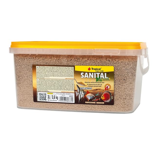 Tropical Sanital +Ketapang 3Lt Aquarium Salz