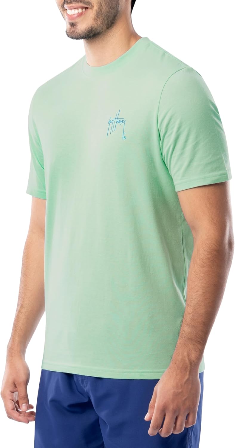 Guy Harvey Men’s Short Sleeve Cotton Graphic T-Shirt - Image 6