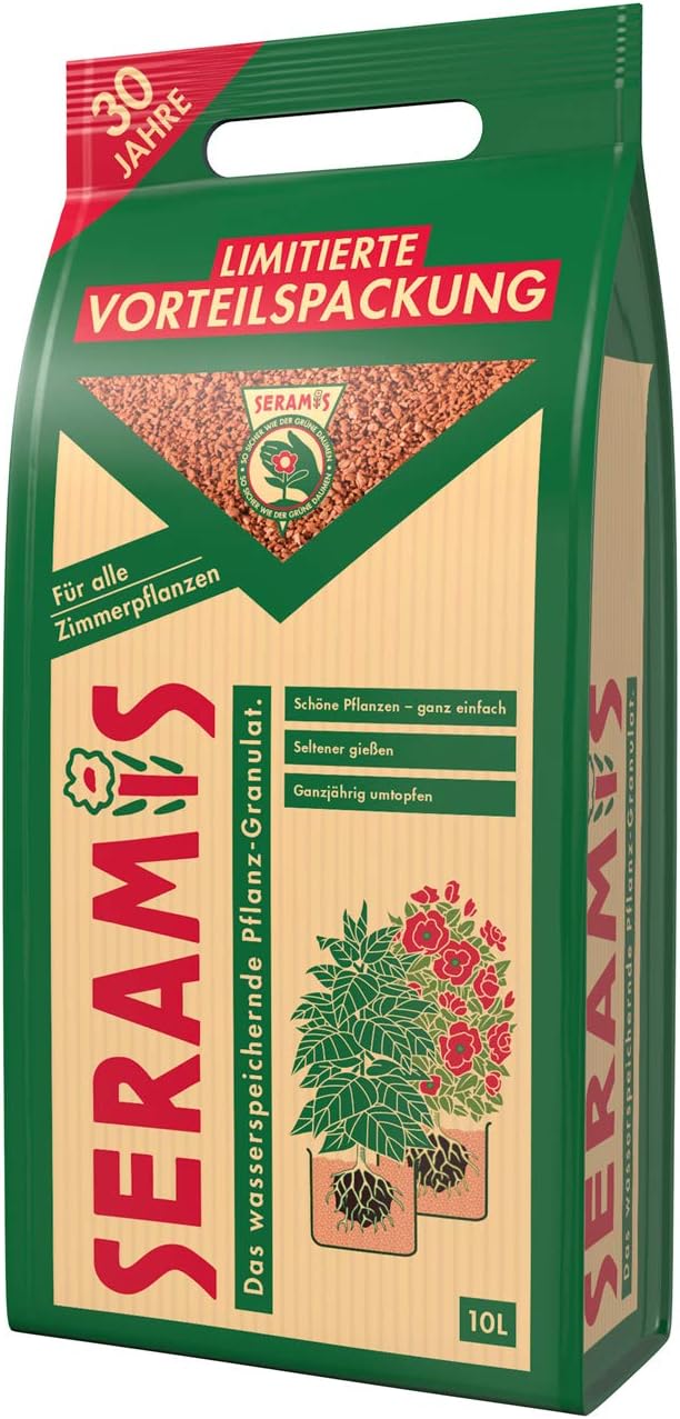 Seramis 734350 granules for Indoor Plants l Retro, Green