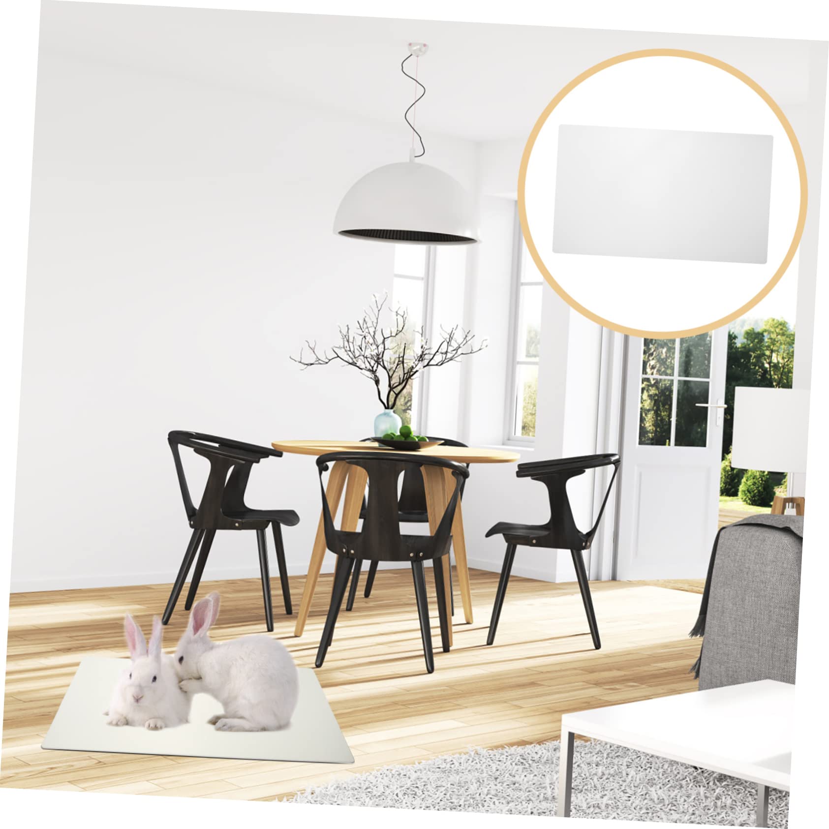 Kühlmatte für Haustiere Selbstkühlende Aluminiumplatte für Hamster Meerschweinchen und Andere Kleintiere Tragbare und Langlebige Kühlmatte für Sommer