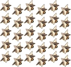 30 Pieces Gold Star Lapel Pin | 1.8 CM 5 Pointed Metal Badge for Costume Decoration - for Women and Men