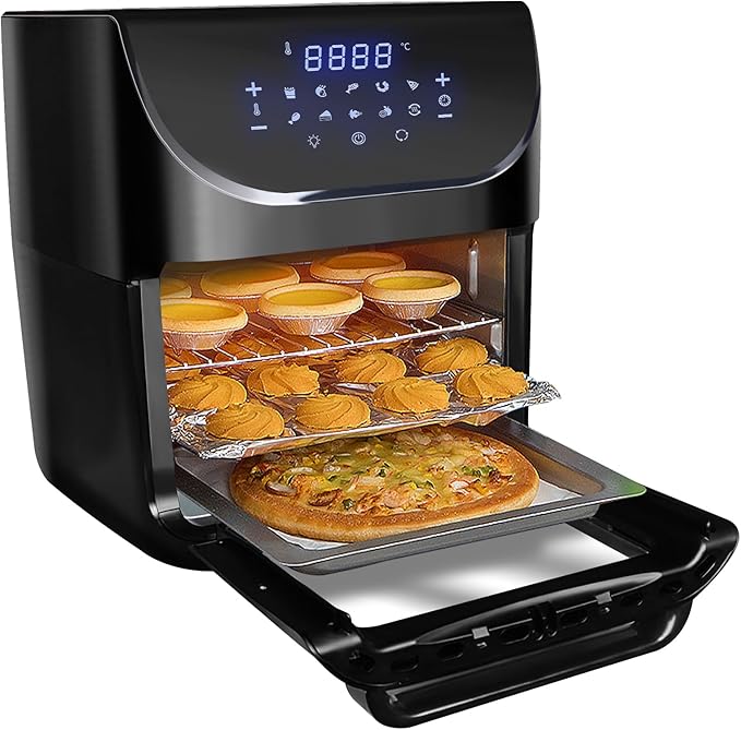 Air Fryer Oven, Large Capacity Air Fryers, 12L 1800W, Digital Air Fryer