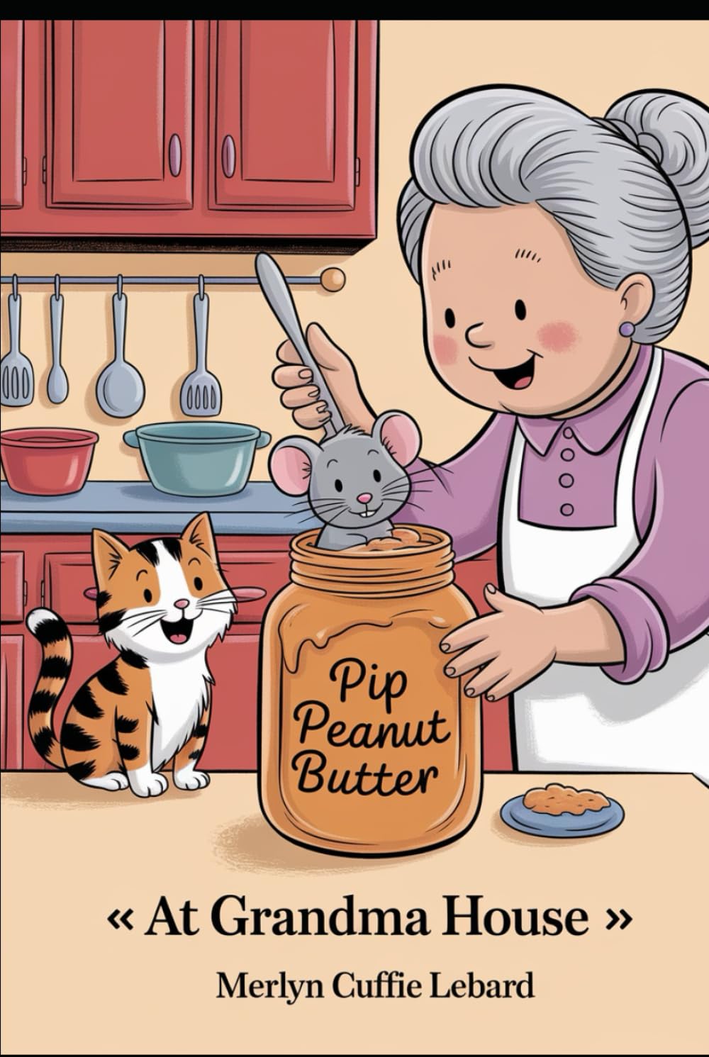 AT GRANDMA HOUSE: PIP THE MOUSE GOT STUCK IN A JAR OF PEANUTS BUTTER (AT GRANDMAS HOUSE)