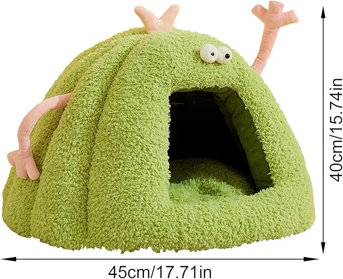 Cama para Perro Mediana 45cm Cálida con Cobertor Removible miniatura 5