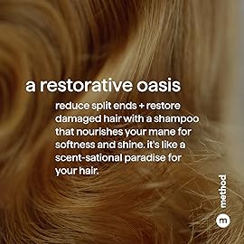 Method Repairing Shampoo, Island Mist, Hibiscus + Mango Nectar + Passion Fruit notes, 14oz