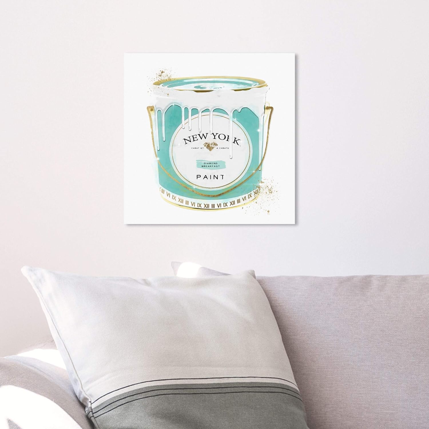 The Oliver Gal Artist Co. Fashion and Glam Wall Art Canvas Prints 'New York Priceless Fashion Paint'