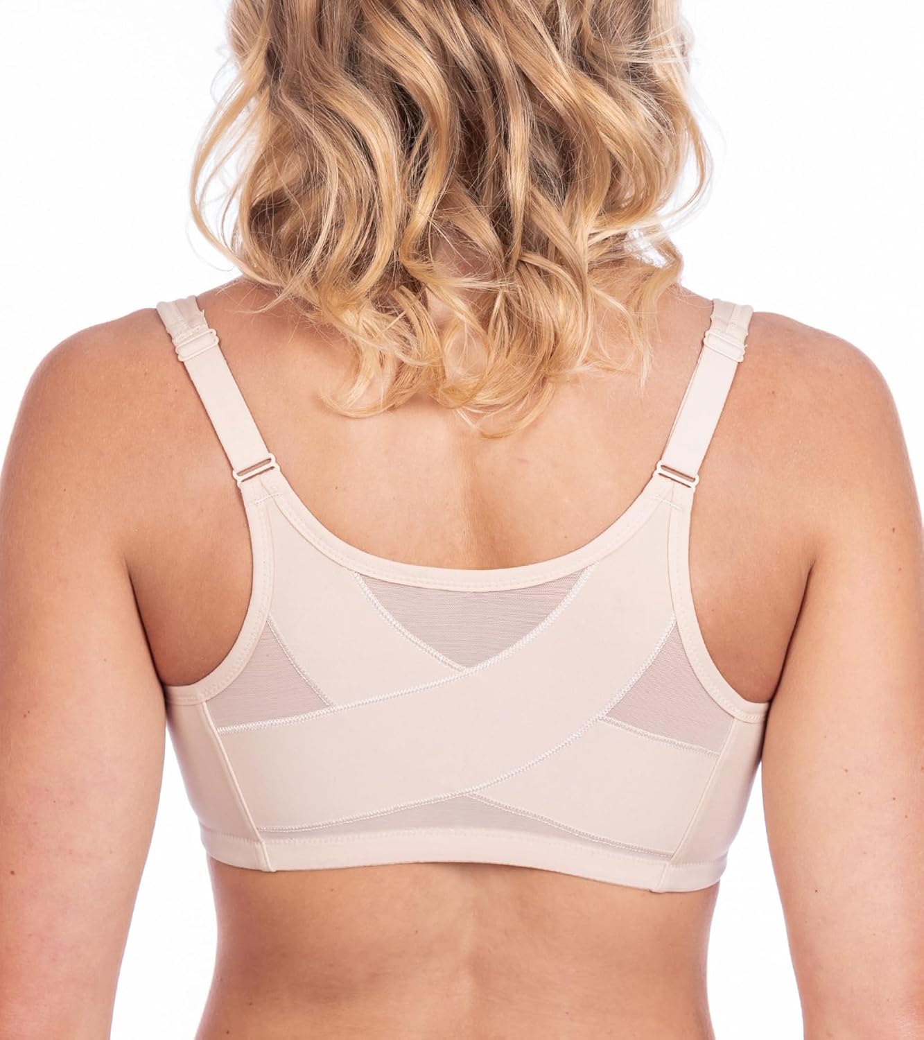 HACI Front Closure Posture Bra for Women Full Coverage Plus Size T-Shirt Everyday - Image 2