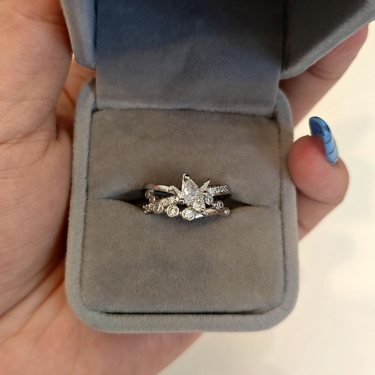 Love and Deepspace Game Cosplay Marriage Proposal Rings Game Ring Adjustable Jewelry Proposals， Suitable for women to wear - Image 2