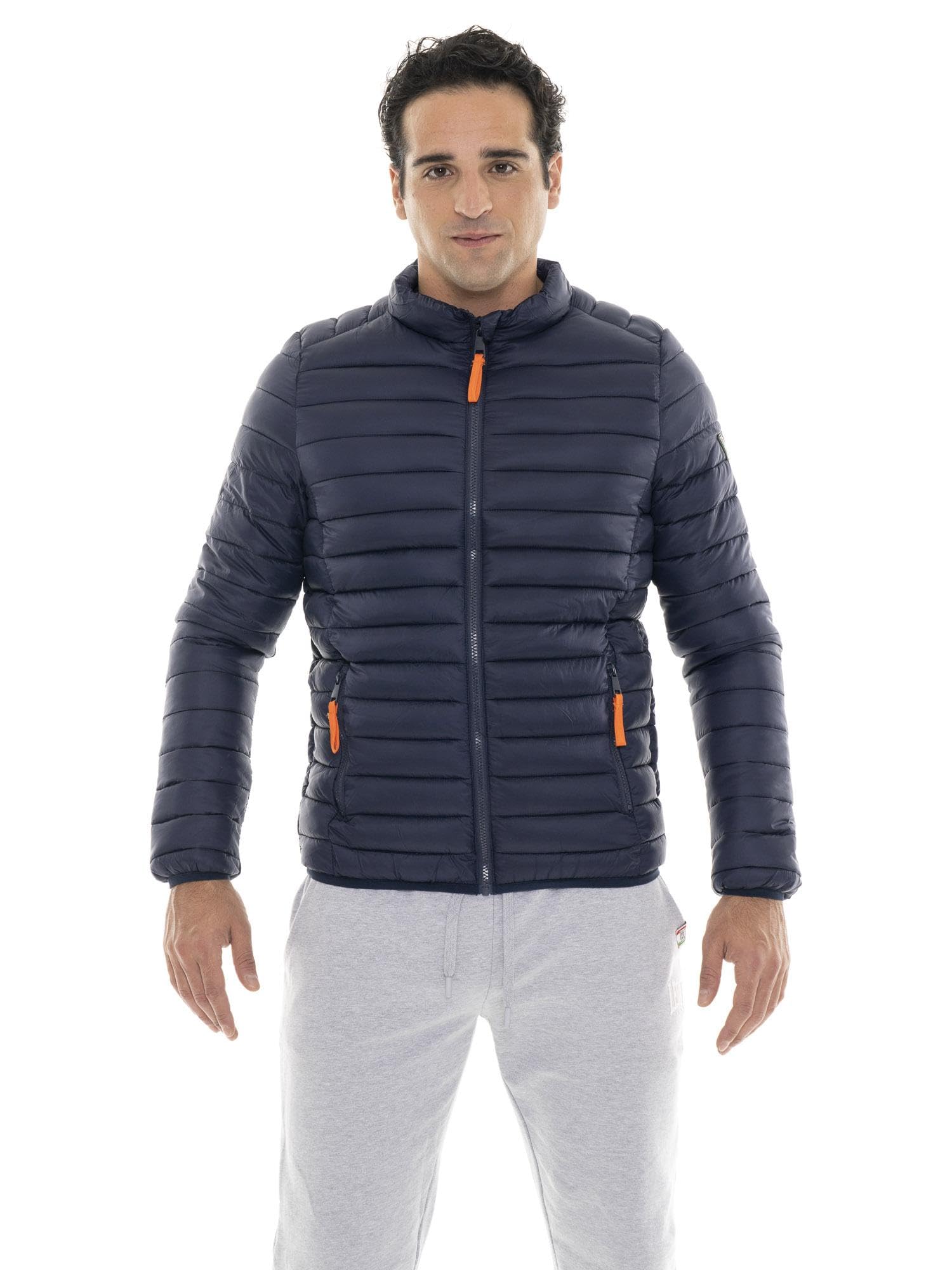 Plumífero de invierno para hombre LEONE 1947 cazadora acolchada cuello alto 6