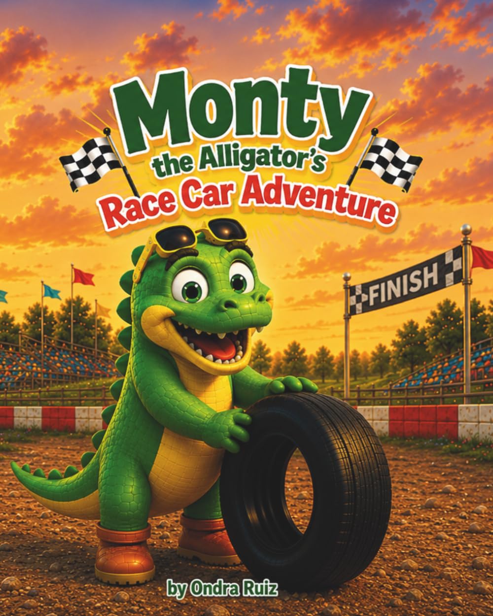 Monty the Alligator's Race Car Adventure (Monty the Alligator's Adventures)