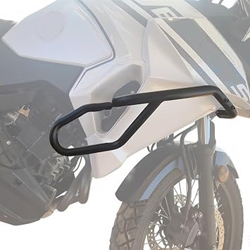 Motorcycle Crash Bar for Versys-X 250 Versys X 300 KLE300 2017-2026 | Engine Fairing Protection Absorb Impact Scratch Resistant Heavy Duty Steel Engine Guard Highway Bar Bumper Side Frame Falling