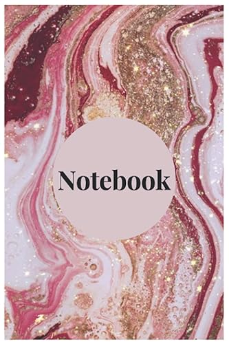 Notebook - Pastel3: Simple pastel notebook, Pastel notebook, Cute notebook Journal _6in x 9in x 114 Pages White Paper Blank Journal with Black Cover Perfect Size