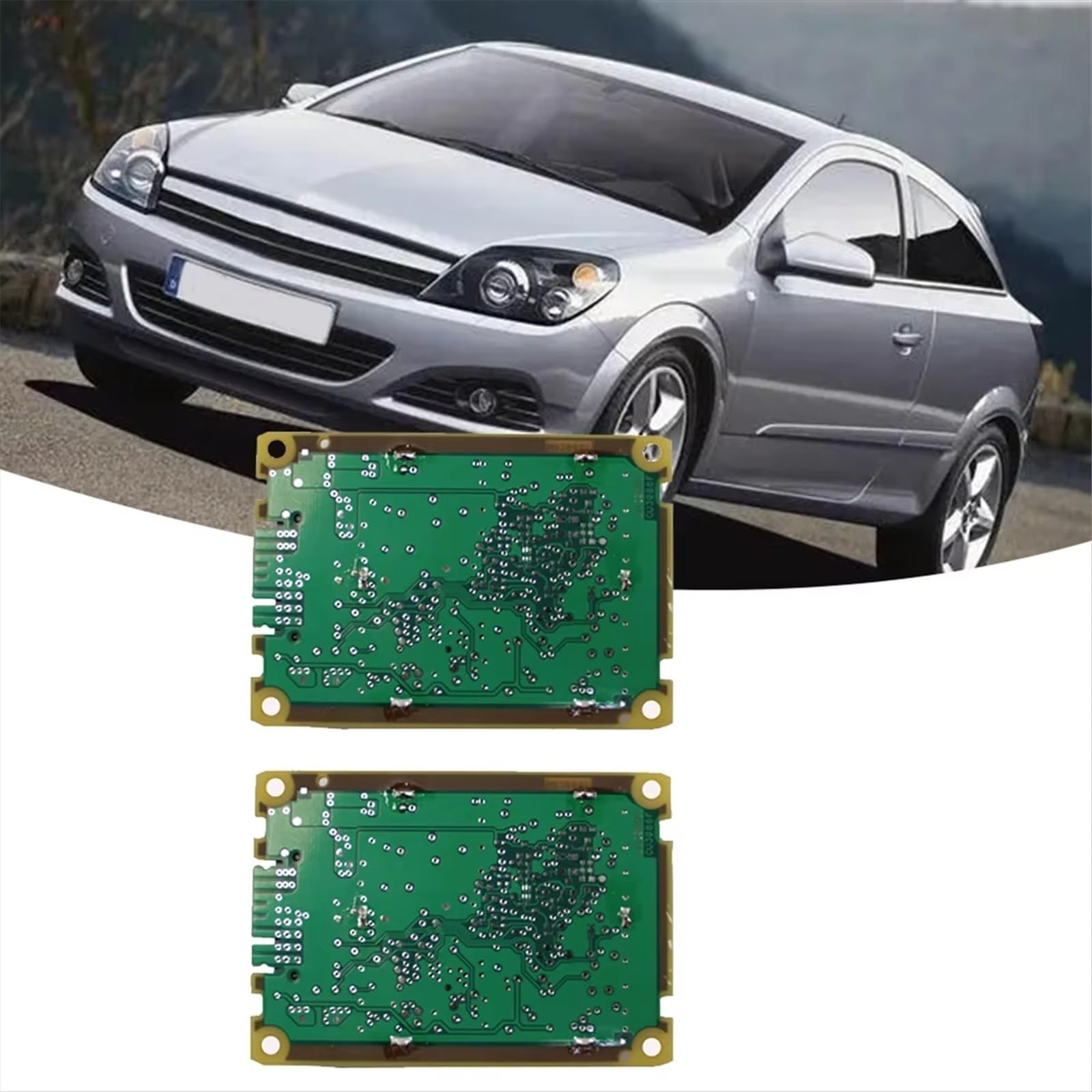 Módulo de Control de Faros adaptativos Módulo Controlador Faros Delanteros Unidad Control Luces circulación Diurna para Opel para Astra J 2011-2015, 2 Unidades
