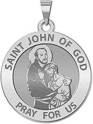 Saint John of God religious medal
