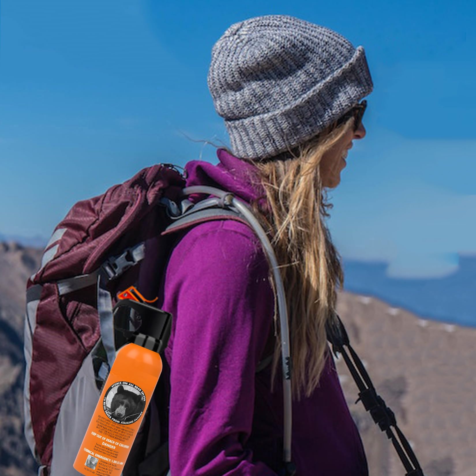 Feel Safer Personal Safety 9.2oz, Compact Portable Spray for Daily Carry, Outdoor Activities and Travel — view 5