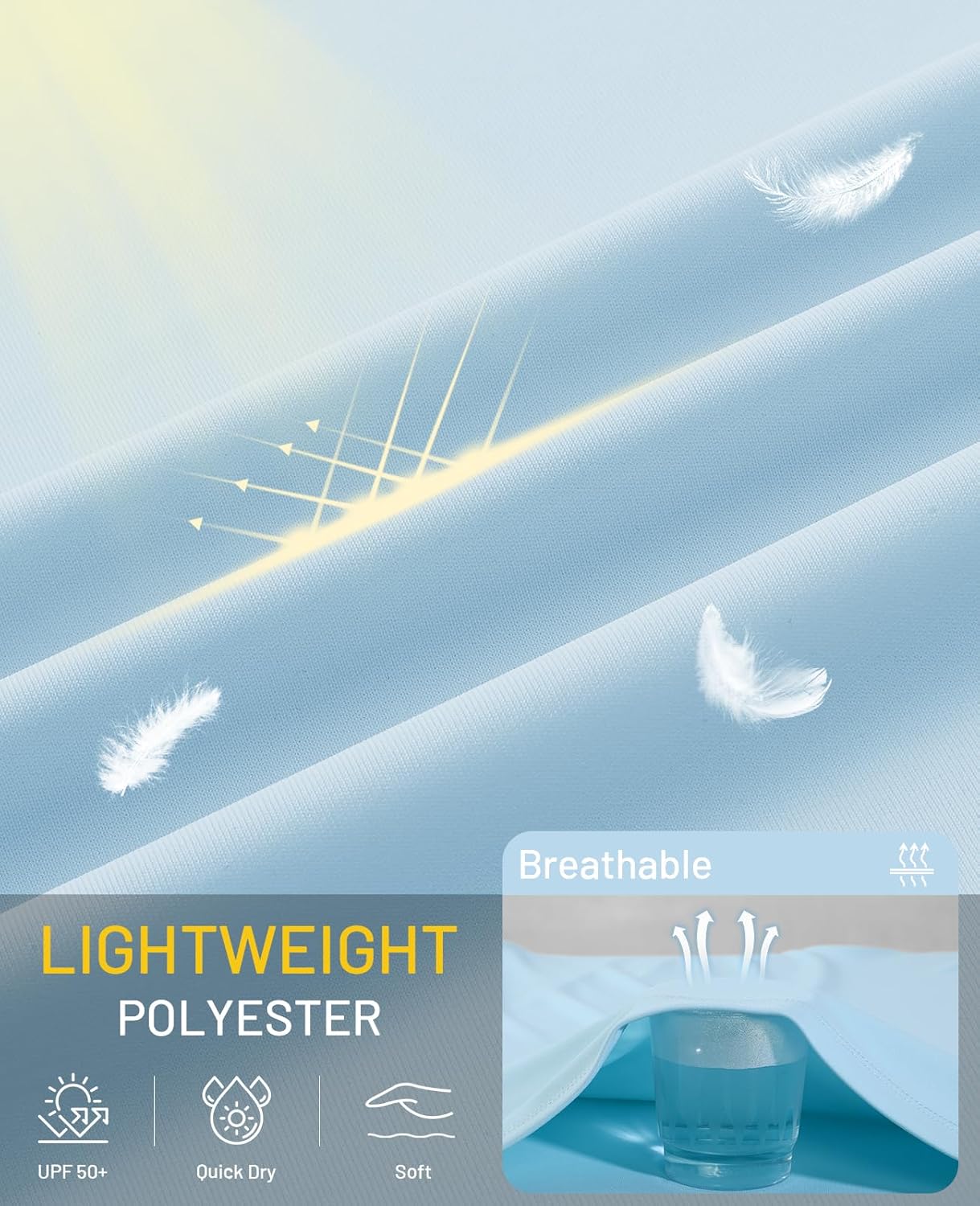 MIER Womens UPF 50+ Sun Protection Workout Tops Short Sleeve UV SPF T-Shirts for Athletic Gym Exercise Yoga, Dry Fit - Image 5