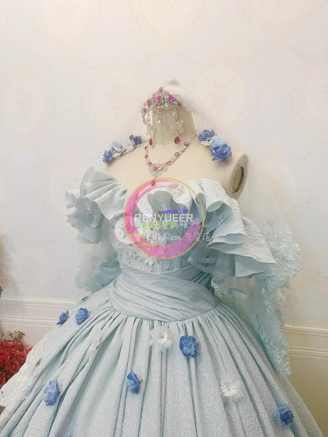ウマ娘プリティーダービー ダイワスカーレット 勝負服 コスプレ衣装 【SakuraCos】 【GK】実物撮影！ Something Blue ダイワスカーレット コスプレ衣装