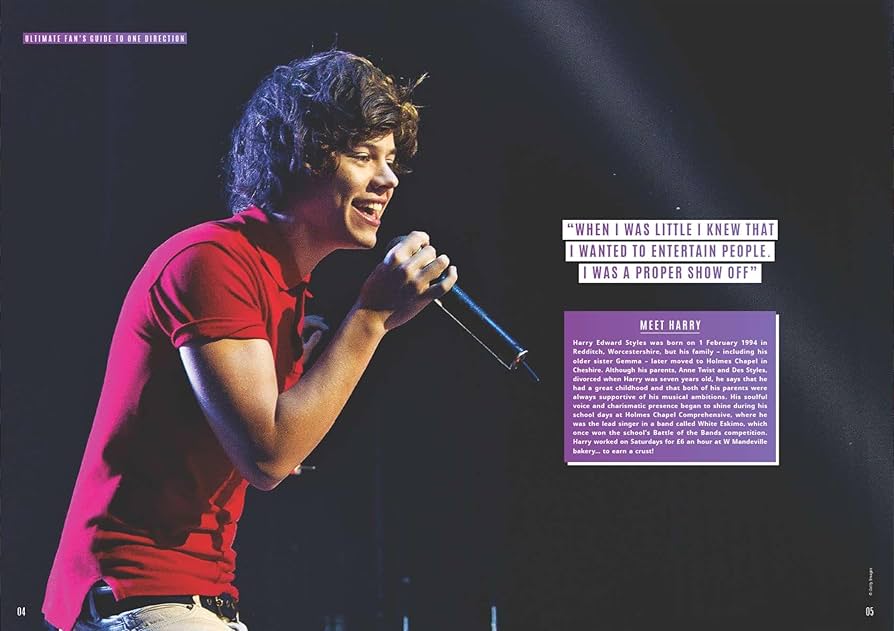 ONE DIRECTION オフィシャルブック ONE DIRECTION オフィシャルブック ONE DIRECTION 2013 Tour