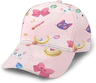 Amazon.com: Anime Sailor-Moon Baseball Cap-Adjustabomfortable Cap Hat