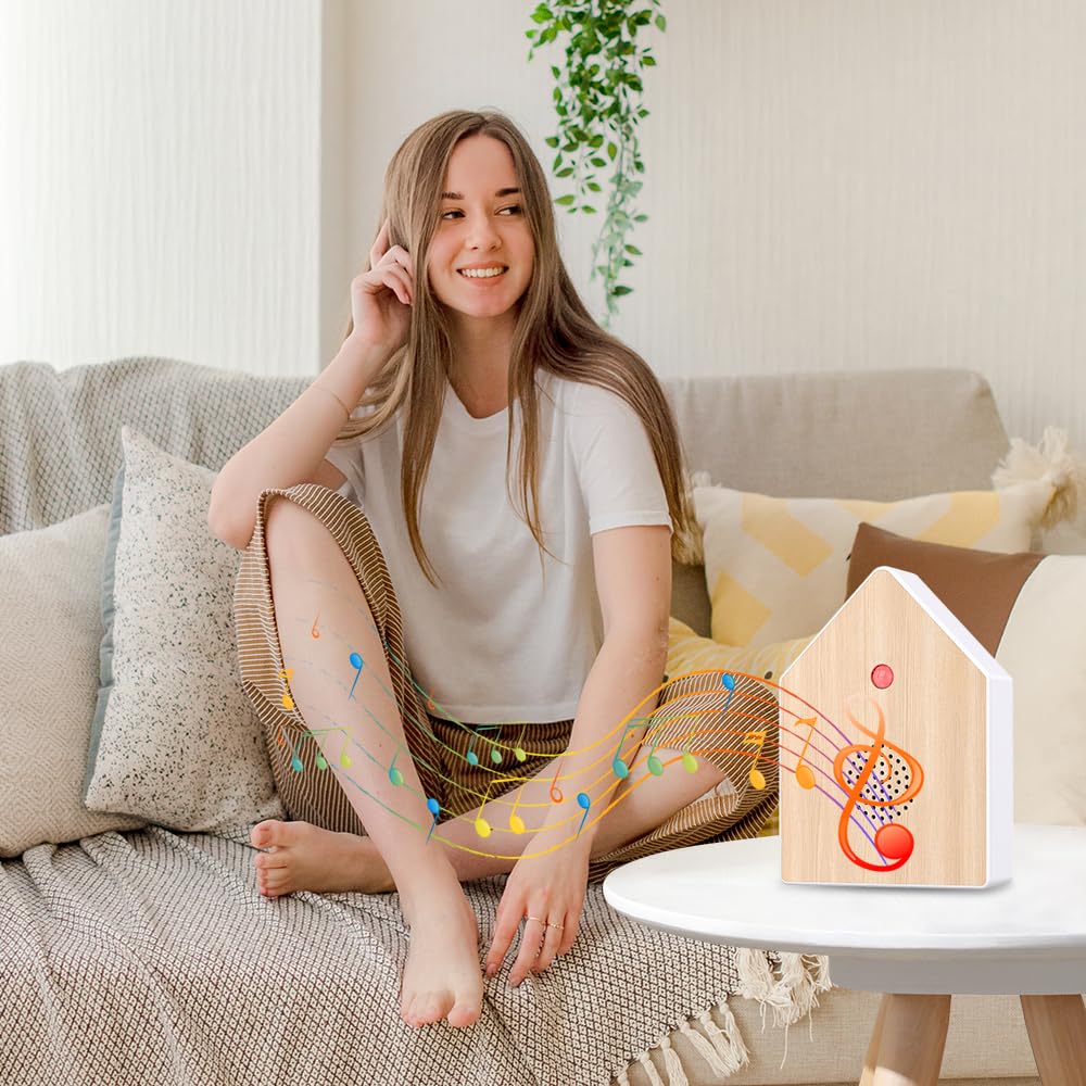 Boîte à Sons D'oiseaux Activée Par Le Mouvement - Appareil Bruit Blanc Pour Détente, Bureau Et Relaxation