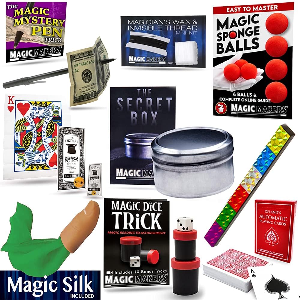 Magic Makers Ultimate Magic Trick Kit 350 Tricks : Toys & Games