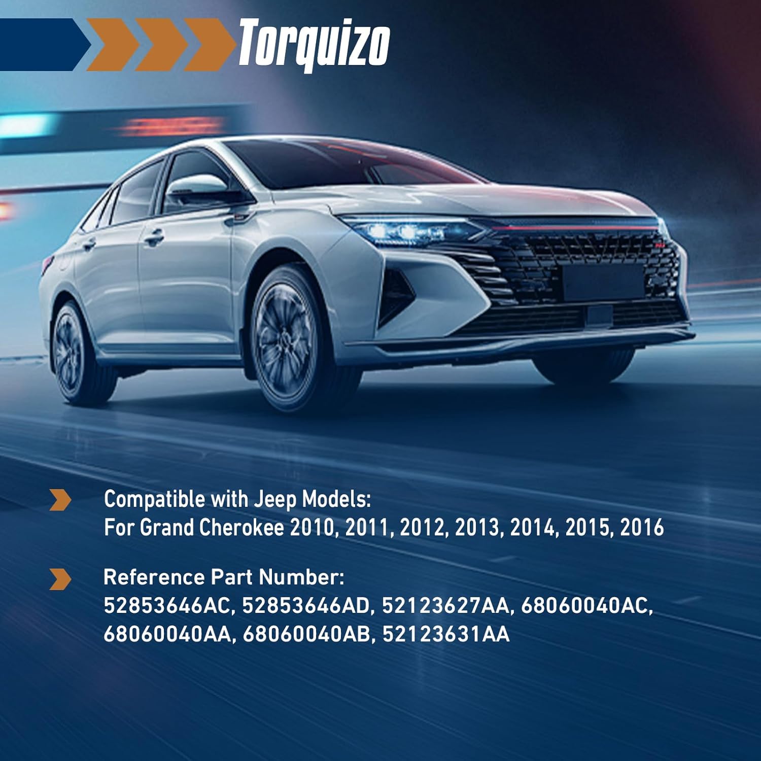 Driveshaft Rear Center Support Bearing for Jeep Grand Cherokee 2010 2011 2012 2013 2014 2015 2016 -OE# 52853646AC, 52853646AD, 52123627AA