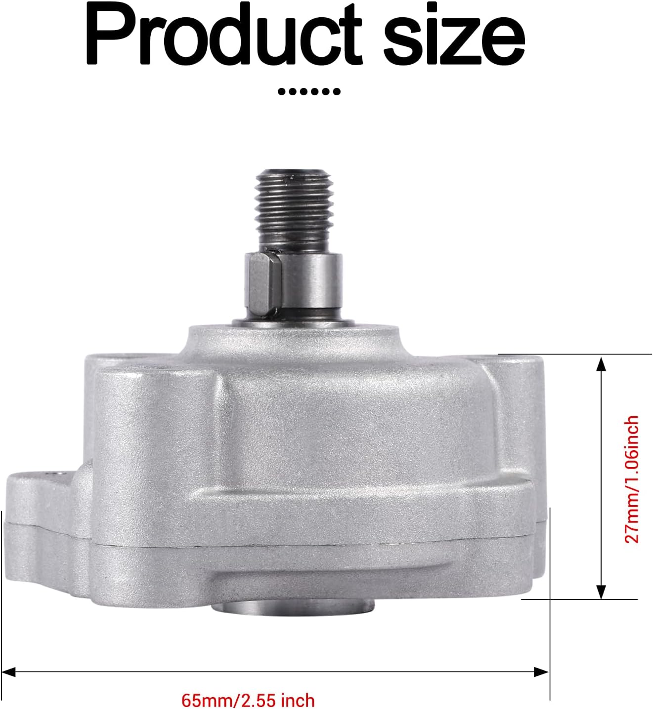 AULINK 16851-35012 16851-35010 6670340 Oil Pump For Kubota D722 D902 BX1500 BX1830 BX1870 BX2230 BX2360 RTV900 RTV900G RTV900R RTV900T ZD21 B7300 B7400, For Bobcat 316 320 323 E10 E17 MT50 MT52 MT55