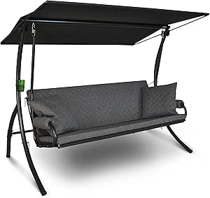 Angerer Hollywoodschaukel 1-Sitzer - Made In Germany Gartenschaukel Mit Dach
