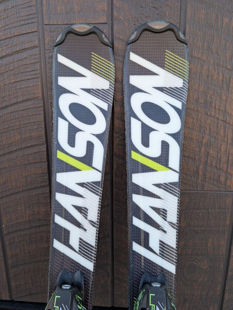 Hanson Hanson Spyder子供用スキー板110cmビンディング付き