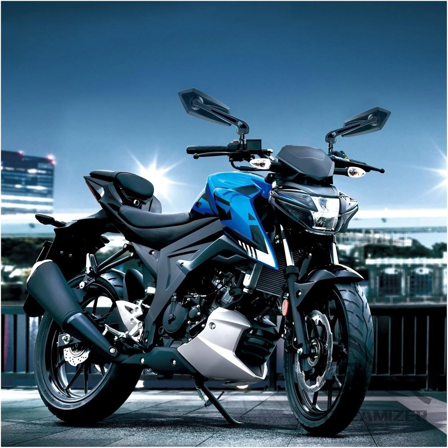 サイドミラー に適合するリアビュー に適合するミラーに適合する リフレクター調節可能回転式ハンドルバーミラークリアリアビュー電動スク