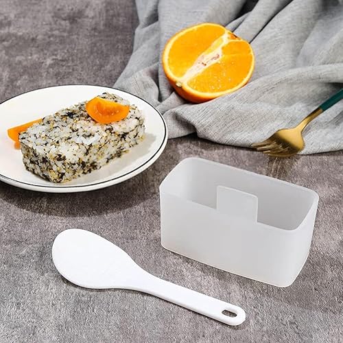 Miniatura 10 de Molde de spam para musubi, 4 piezas, kit para hacer musubi, cortador de spam, prensa de musubi, sushi, arroz, onigiri, cortador de huevos para