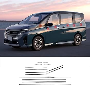 Amazon | ZUNEIGUNG 日産 新型 セレナ C28系 に対応外装 サイド