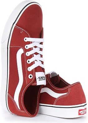 Vans Filmore Decon Herrenschuhe Schnürschuhe Sneaker Grau Freizeit