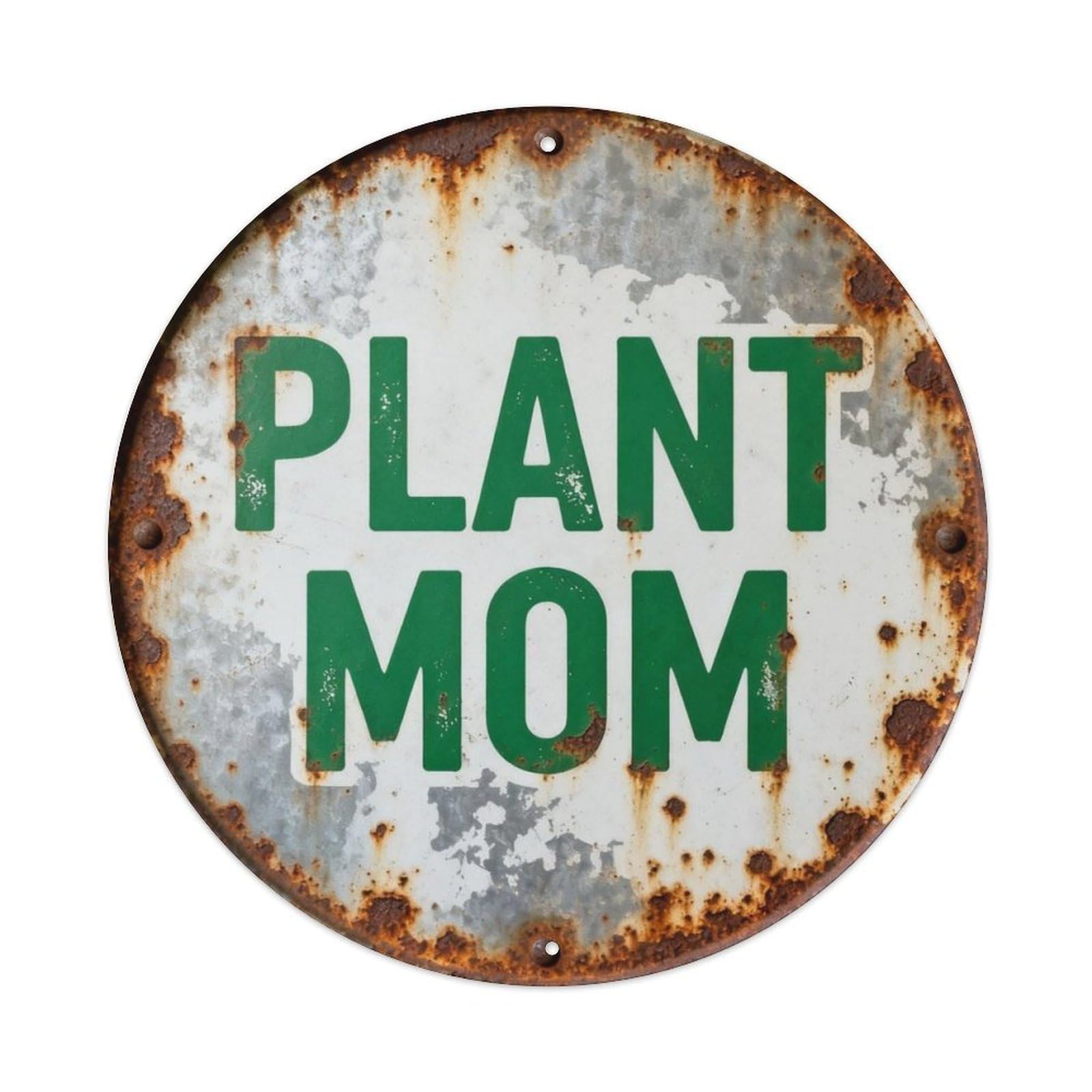 PLANT MOM Metal Tin Sign Plaque