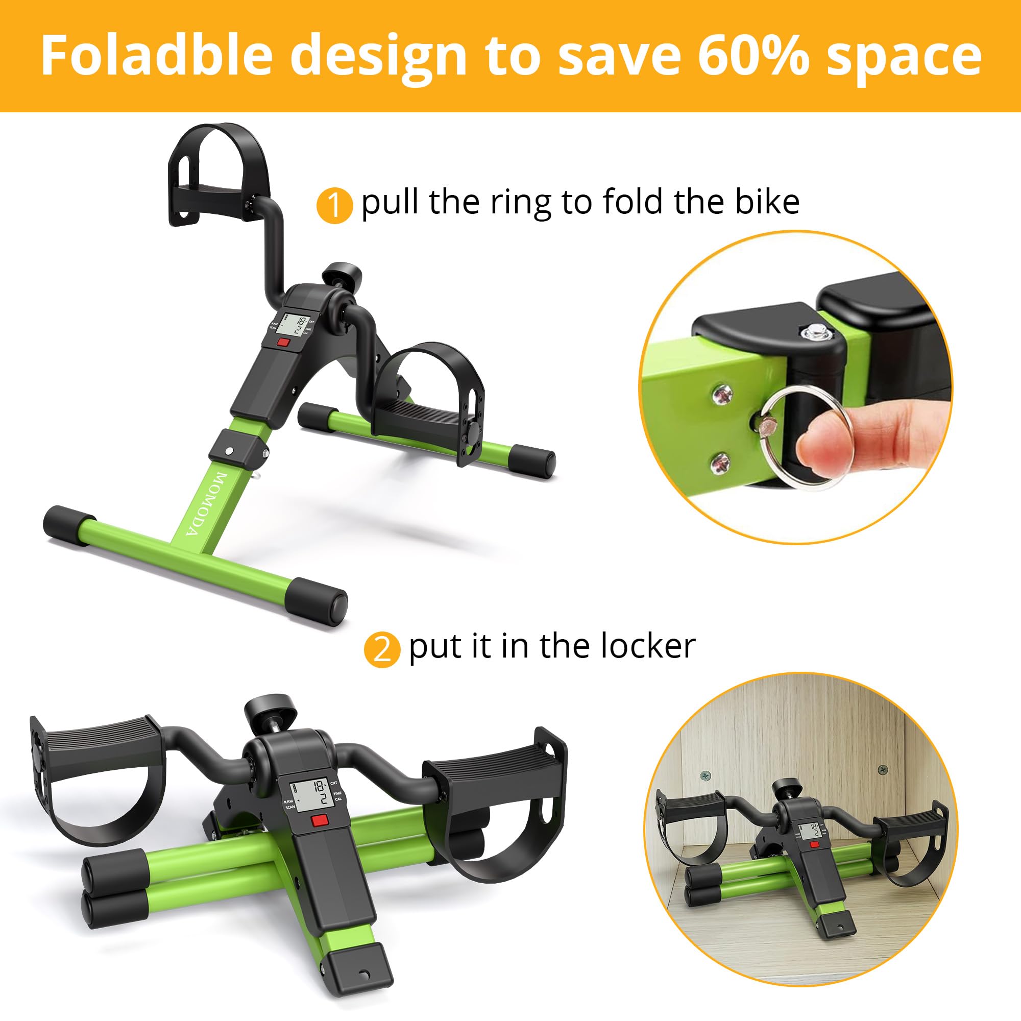 Pedaliera mini Pedal Trainer da riabilitazione per braccia e gambe Tim