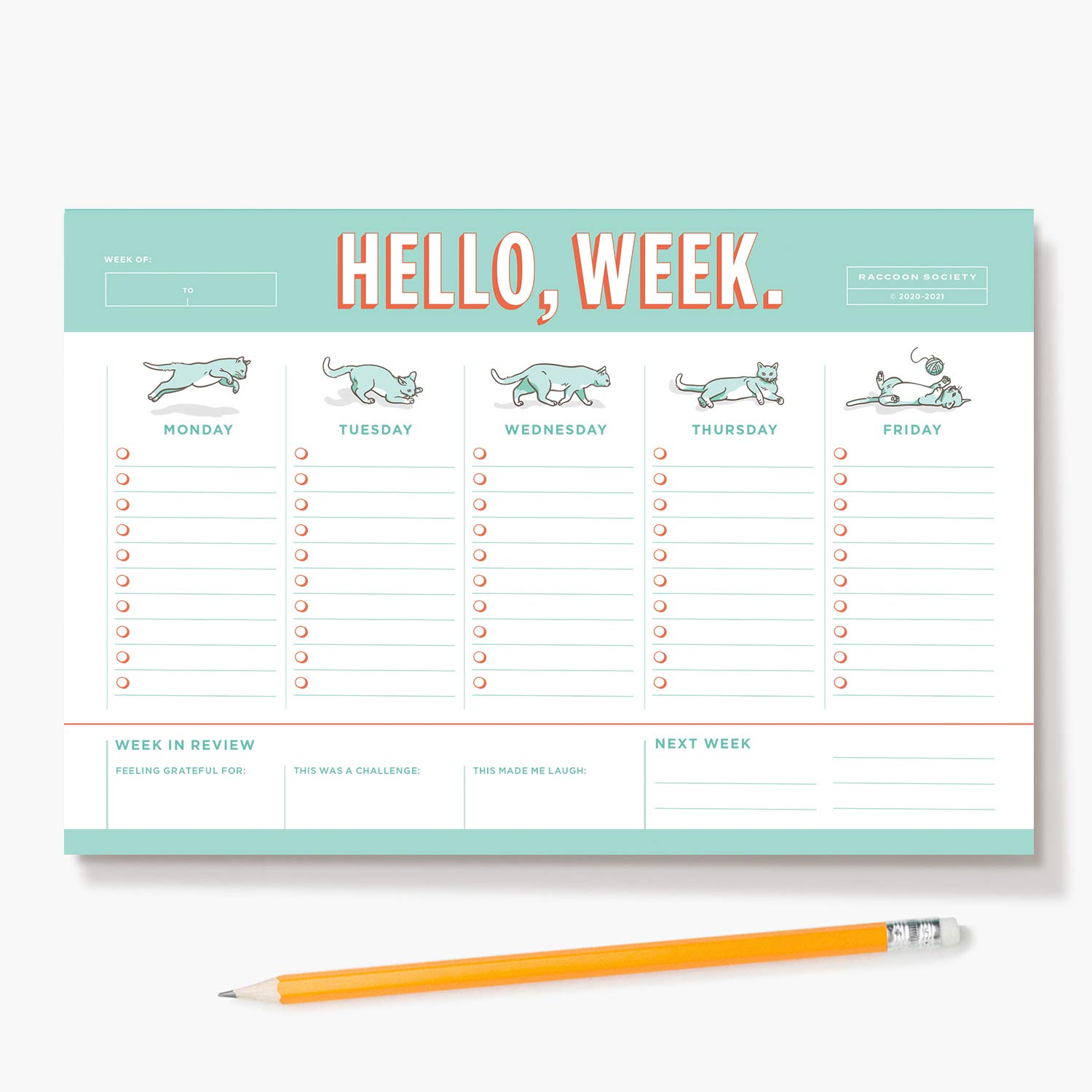 Productivity Notepads (Weekly to Do Pad)