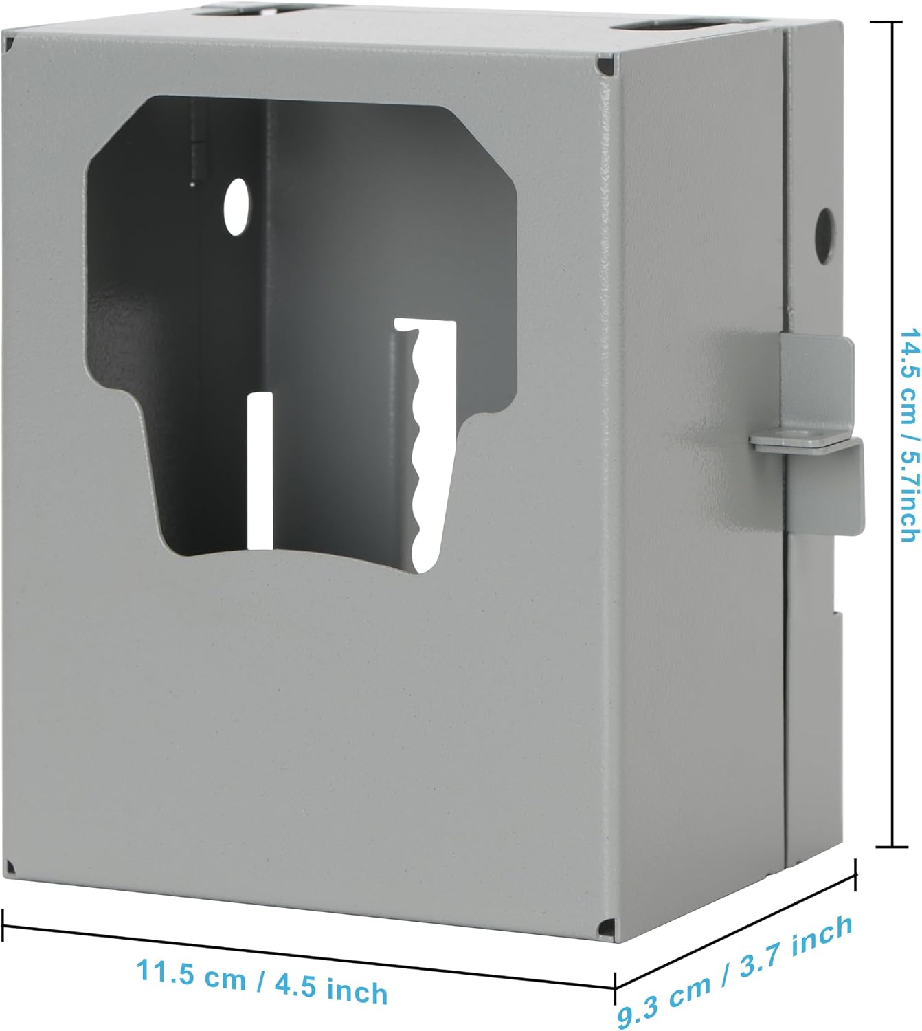 Metal Security Box for Moultrie Edge Cellular Trail Camera – 16-Gauge Steel, Weatherproof, Anti-Theft Design（Camera Not Included）