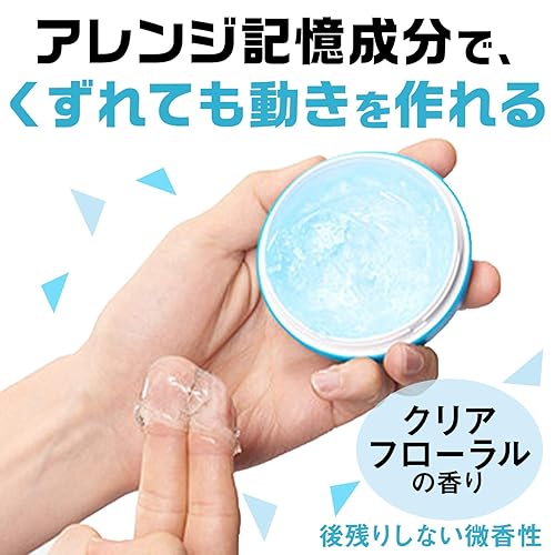 Miniatura 5 de GATSBY Cera para el cabello MOVING RUBBER COOL WET, 80g2.8oz