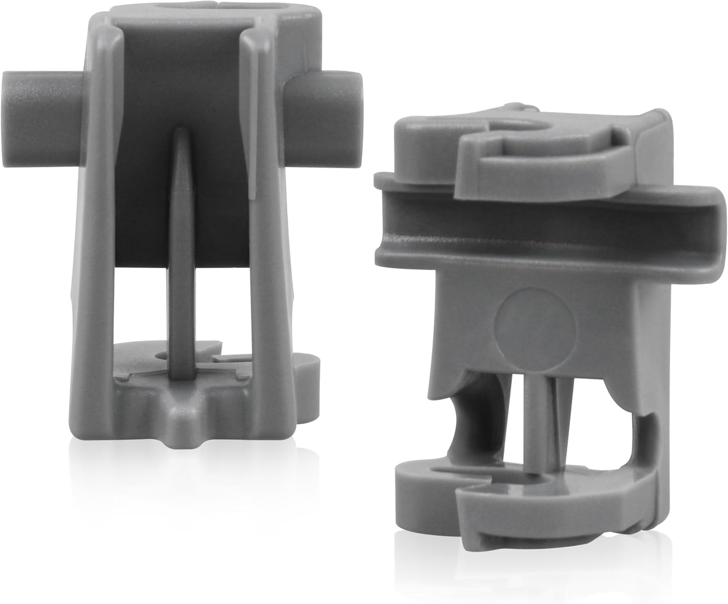 2PCS MEG64438801 Dishwasher Rack Fixing Clips for LG, Lower Rack Holder Tines Alignment Replacement Parts AP6237065 PS12081829 4512016