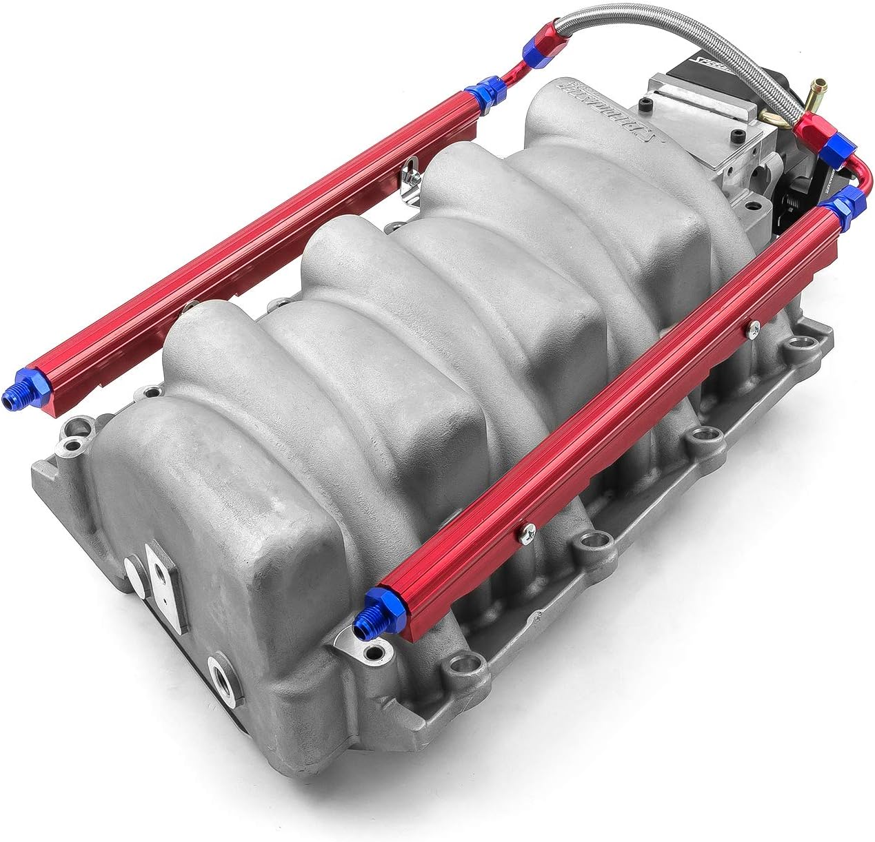 Speedmaster PCE148.1113 Compatible with Chevy LS1 LS2 LS6 EFI Intake Manifold Satin with 92mm Throttle Body
