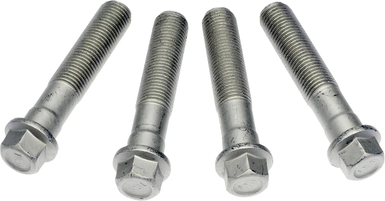 Dorman 917-519 Front Wheel Hub Bolt Compatible with Select Chevrolet / GMC Models, 4 Pack