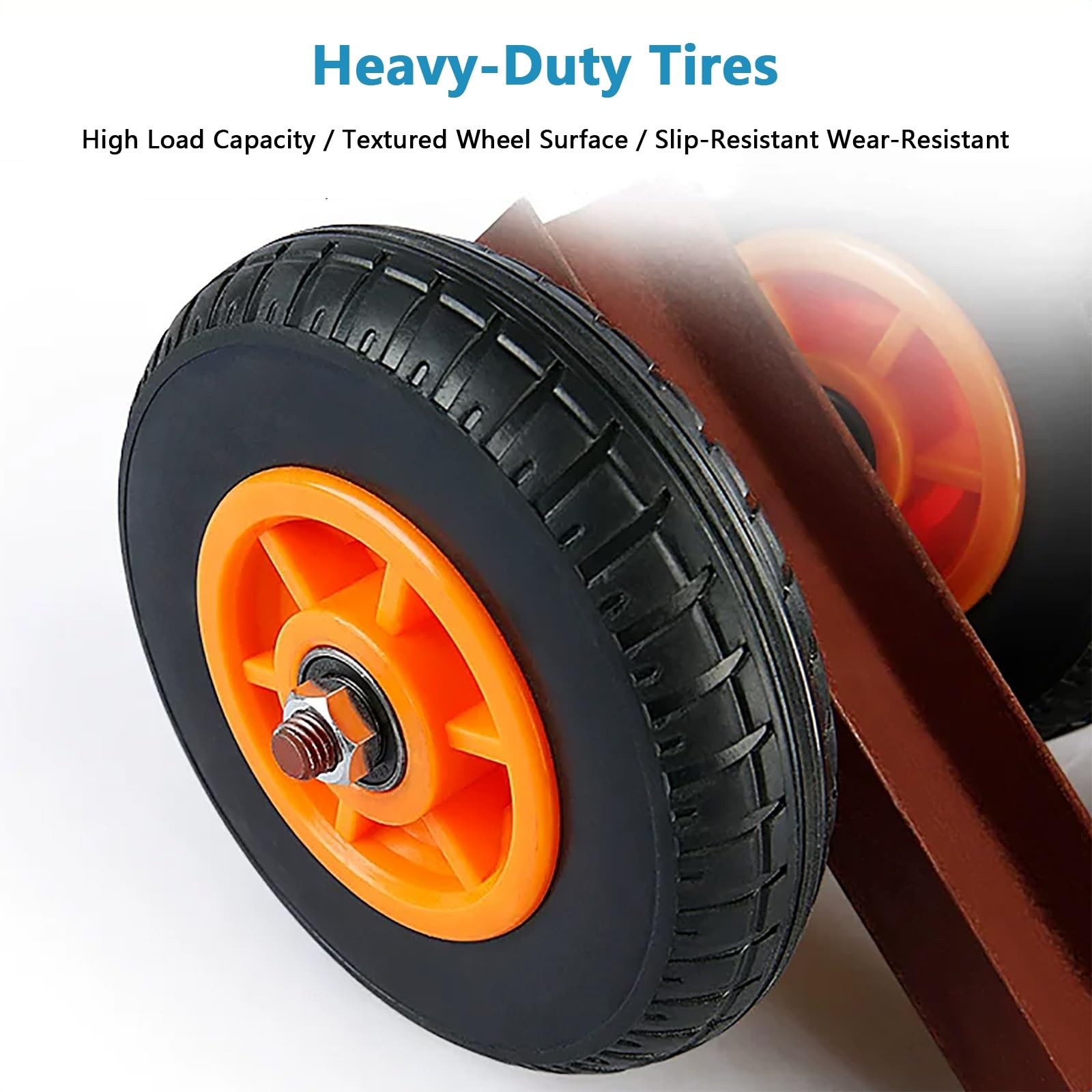 Carro para Transportar Paneles de Puertas, Carga de 200 kg | Carro de Acero para Paneles, Ancho de la Ranura: 45 mm, 2 Ruedas, para Losas de Piedra, Vallas(6in Wheel)