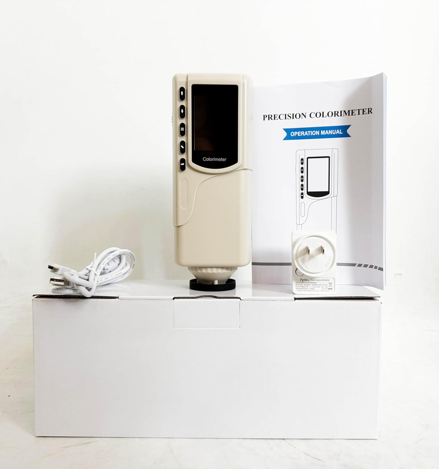 Lab Colorimeters Color Meter with Measuring Aperture 4mm Repeatability ΔE ≤ 0.03 Illuminating Locating and Precise Cross Locating