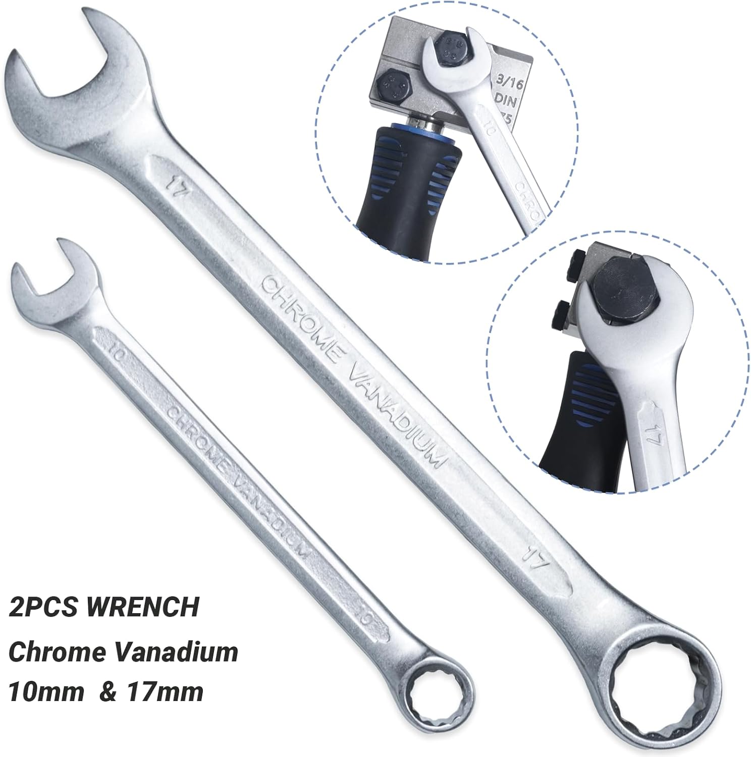 Brake Line Tool Kit with 5 Meters Brake Tube Ø 4.75mm, Tube Cutter, Tube Bending Pliers, Flaring Tool, Suitable for Exchanging Brake or Hydraulic Lines
